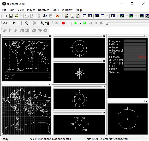 u center software on start