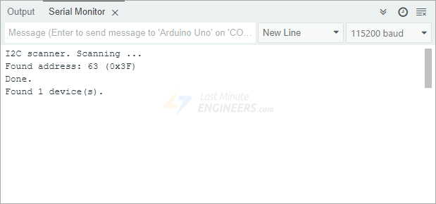 i2c address scanner output